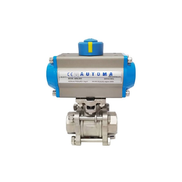 韓國AUTOMA奧特瑪 AD50-25S2雙作用撥叉式氣動(dòng)執(zhí)行器