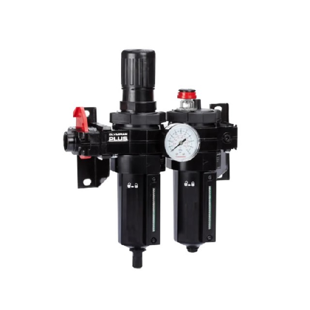 Norgren G 1/4 FRL帶壓力表過濾器調(diào)節(jié)器潤(rùn)滑器 BL64-201