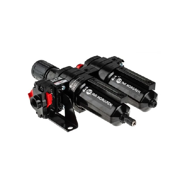 Norgren G 1/2 FRL帶壓力表過濾器 調(diào)壓器和潤(rùn)滑器 BL64-401